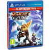 Portada del videojuego Ratchet & Clank para PlayStation 4 con personajes y acción colorida