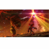 Captura de pantalla de Ratchet & Clank para PlayStation 4 mostrando acción del juego