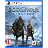 Portada de God of War Ragnarök para PlayStation 5 con Kratos y Atreus en una épica escena de batalla