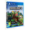 Captura de pantalla de Minecraft para PlayStation 4 mostrando un paisaje creativo