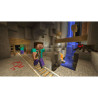 Captura de pantalla de Minecraft para PlayStation 4 mostrando un paisaje creativo