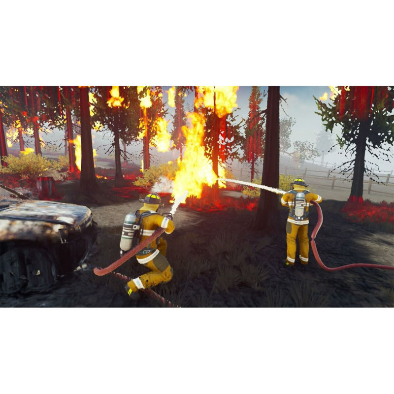 Portada del videojuego Firefighting Simulator: The Squad para Nintendo Switch