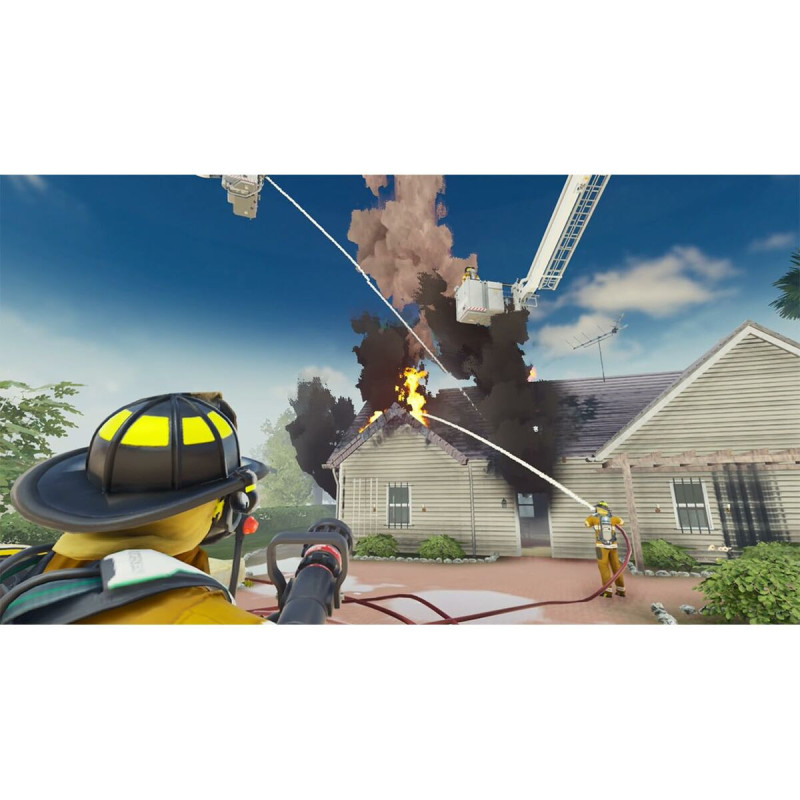 Portada del videojuego Firefighting Simulator: The Squad para Nintendo Switch