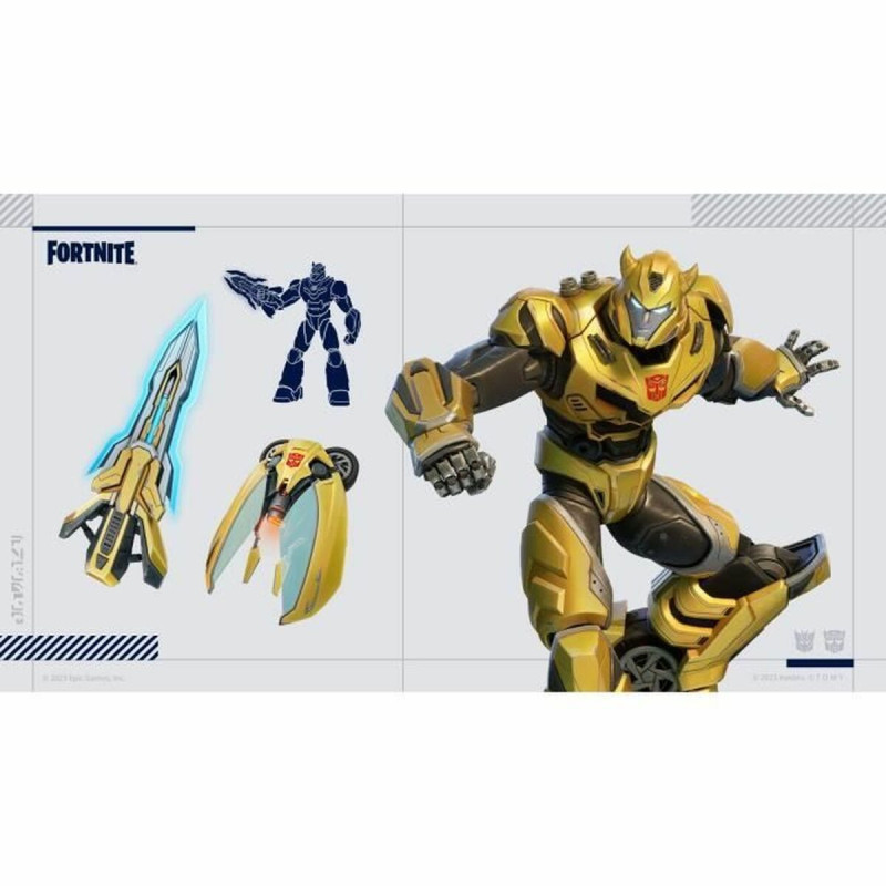 Portada del videojuego Fortnite Pack Transformers para Nintendo Switch en posición 5