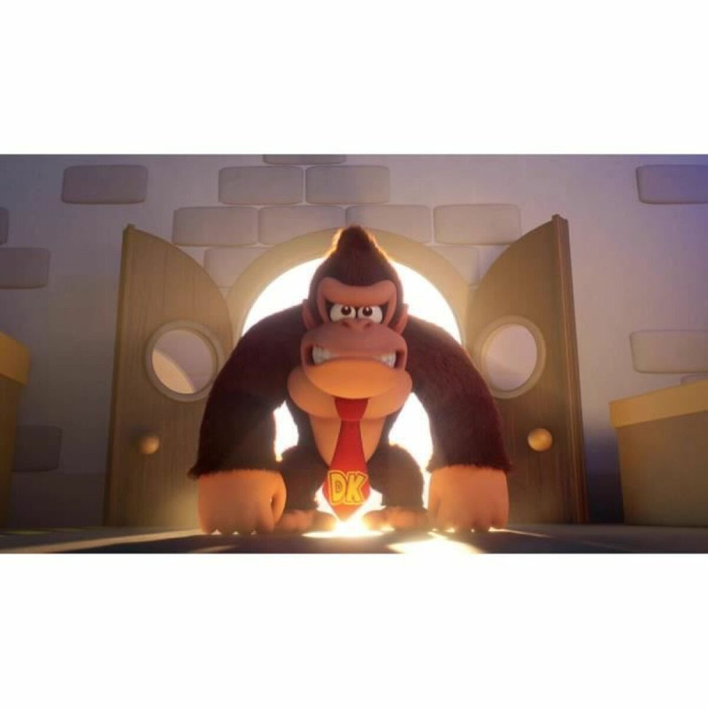 Captura de pantalla de Mario vs. Donkey Kong en Nintendo Switch mostrando acción del juego