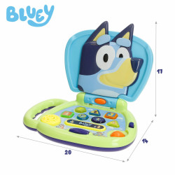 Ordenador de juguete Bluey Inglés 20 x 17 x 14 cm (4 Unidades)