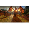 Captura de pantalla del gameplay de ARK: SURVIVAL EVOLVED en PlayStation 4 mostrando acción en el mundo prehistórico