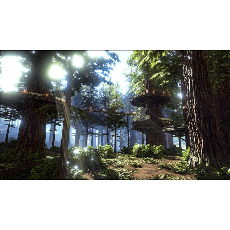 Captura de pantalla del gameplay de ARK: SURVIVAL EVOLVED para PlayStation 4 mostrando acción en el juego