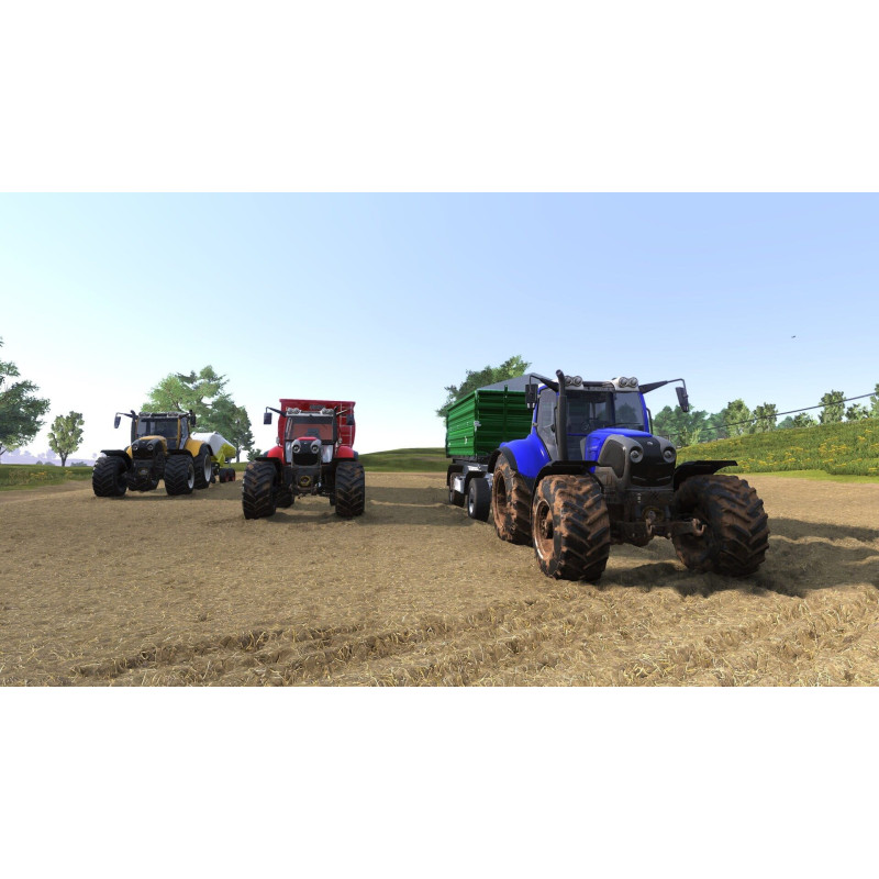 Captura de pantalla del gameplay de Farmers Dynasty para Nintendo Switch mostrando la jugabilidad agrícola
