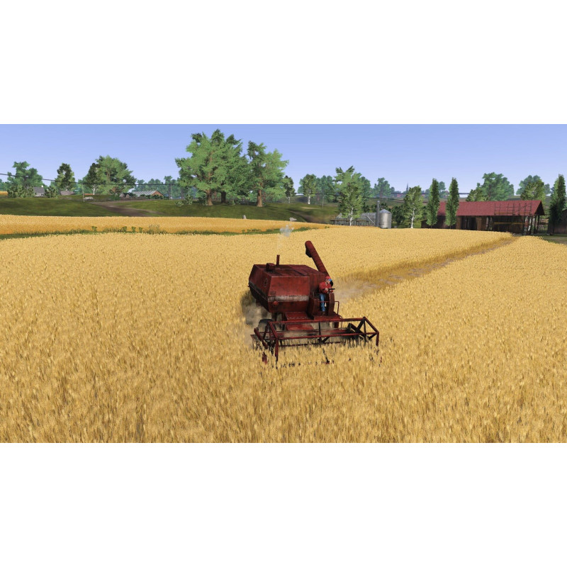 Captura de pantalla del gameplay de Farmers Dynasty para Nintendo Switch mostrando la jugabilidad agrícola