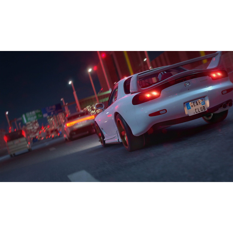 Captura de pantalla del gameplay de Gear.Club Unlimited 3 para Nintendo Switch mostrando acción en carreras