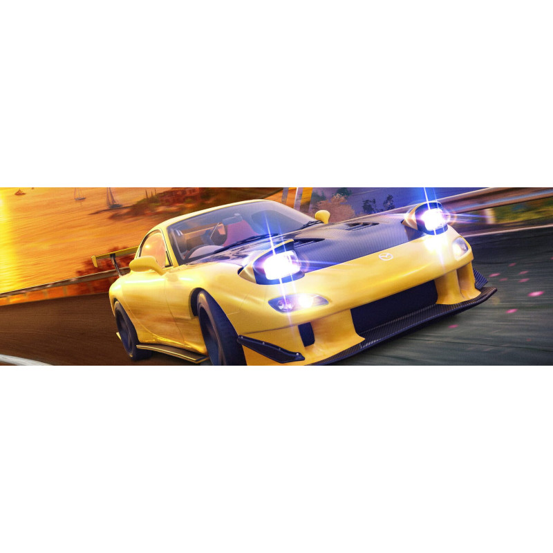 Captura de pantalla del gameplay de Gear.Club Unlimited 3 para Nintendo Switch mostrando acción de carreras