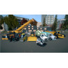 Captura de pantalla del gameplay de Construction Simulator 4 para Nintendo Switch mostrando una construcción en progreso