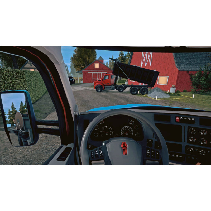 Captura de pantalla del gameplay de Construction Simulator 4 para Nintendo Switch mostrando la construcción en acción