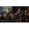 Captura de pantalla del gameplay de The Witcher 3 Wild Hunt en Nintendo Switch mostrando acción épica