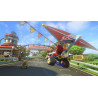 Captura de pantalla del gameplay de Mario Kart 8 Deluxe para Nintendo Switch mostrando una emocionante carrera