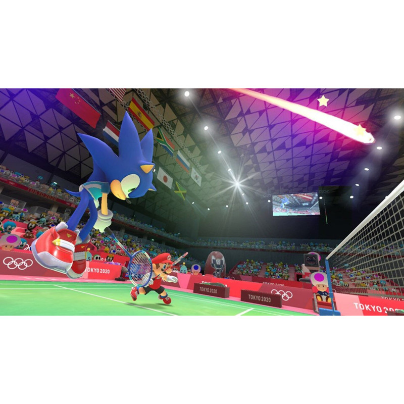 Captura de pantalla del gameplay de Mario & Sonic en los Juegos Olímpicos de Tokio 2020 para Nintendo Switch