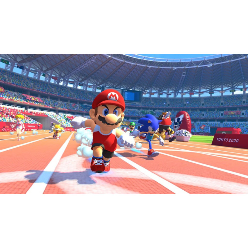 Captura de pantalla del gameplay de Mario & Sonic en los Juegos Olímpicos de Tokio 2020 para Nintendo Switch
