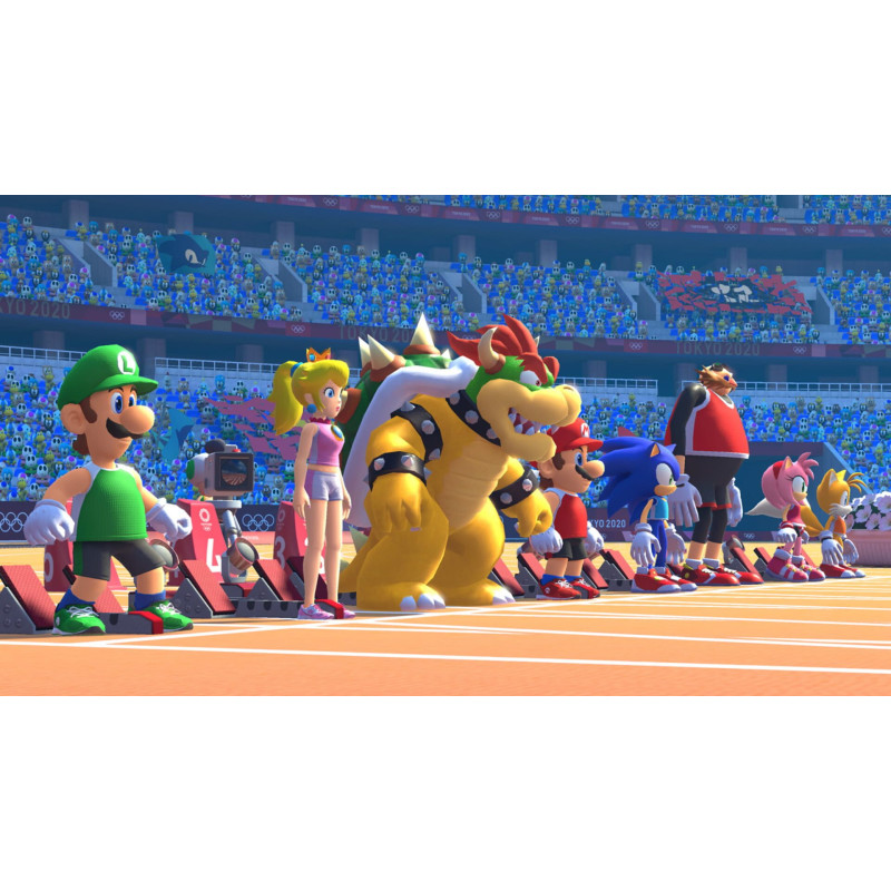 Captura de pantalla del gameplay de Mario & Sonic en los Juegos Olímpicos de Tokio 2020 para Nintendo Switch