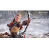 Captura de pantalla del gameplay de Horizon Forbidden West para PlayStation 4 mostrando acción y gráficos impresionantes