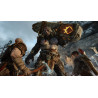 Captura de pantalla del gameplay de God of War para PlayStation 4 mostrando acción intensa y gráficos impresionantes