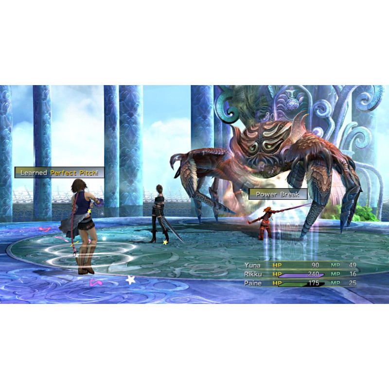 Captura de pantalla del gameplay de FINAL FANTASY X/X-2 HD REMASTER para PlayStation 4