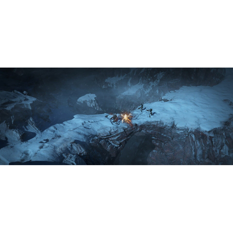 Captura de pantalla del gameplay de Diablo IV en PlayStation 5 mostrando acción intensa y gráficos impresionantes