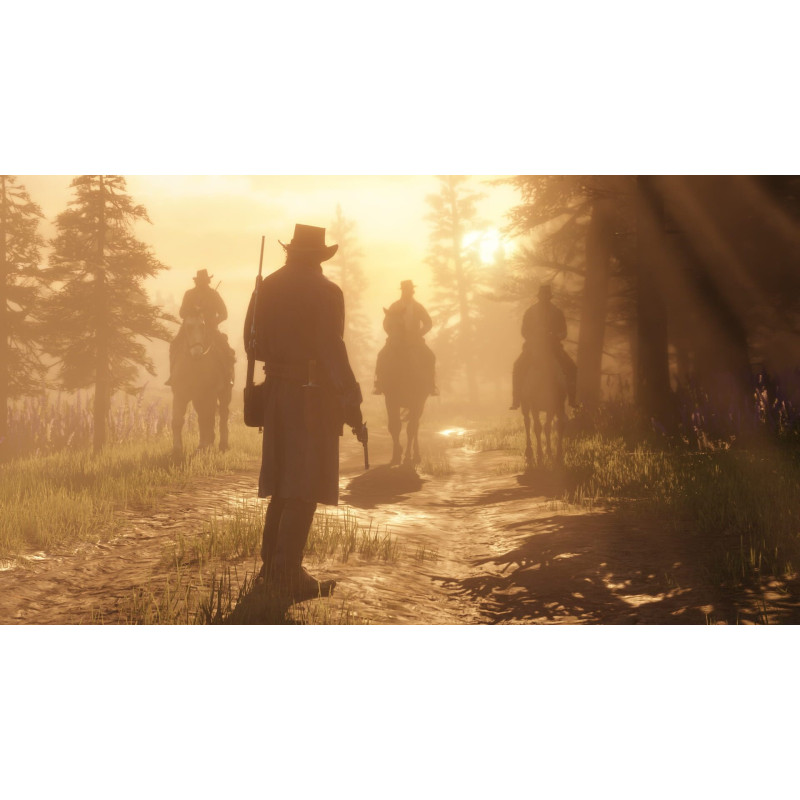 Captura de pantalla del gameplay de Red Dead Redemption 2 para Xbox mostrando acción en el juego