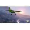 Captura de pantalla del gameplay de GTA V en PlayStation 5 mostrando acción intensa y gráficos mejorados