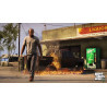 Captura de pantalla del gameplay de GTA V para PlayStation 5 mostrando acción intensa en la ciudad.