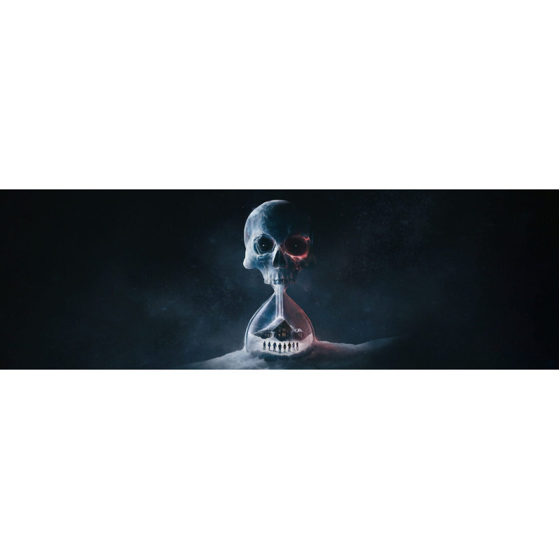 Captura de pantalla del gameplay de UNTIL DAWN para PlayStation 5 mostrando una escena de tensión en el juego