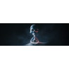 Captura de pantalla del gameplay de UNTIL DAWN para PlayStation 5 mostrando una escena de tensión en el juego
