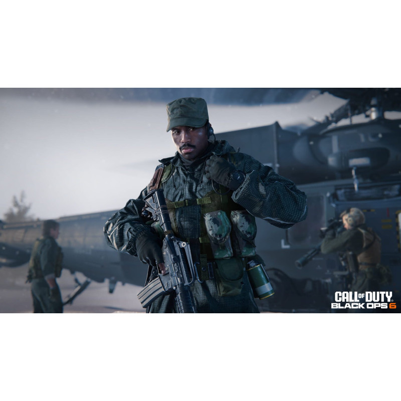 Captura de pantalla del gameplay de Call of Duty Black Ops 6 en PlayStation 5 mostrando acción intensa