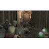 Captura de pantalla del gameplay de Resident Evil 4 Remake para PlayStation 5 mostrando acción intensa y gráficos detallados