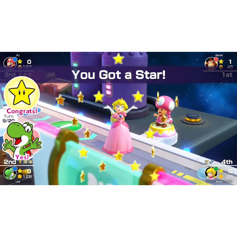 Captura de pantalla del gameplay de Nintendo Mario Party Superstars para Nintendo Switch