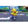 Captura de pantalla del gameplay de Nintendo CHOCOBO GP para Nintendo Switch mostrando acción en carrera