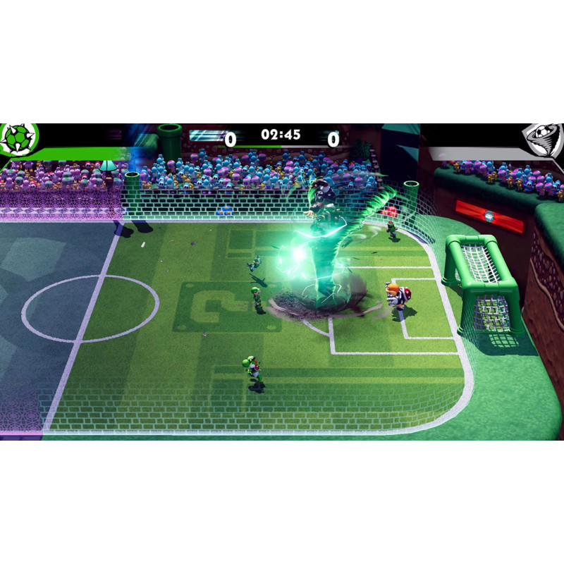 Captura de pantalla del gameplay de Nintendo MARIO STRIKERS BATTLE LEAGUE para Nintendo Switch