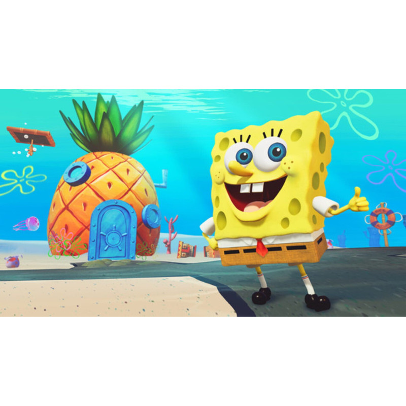 Captura de pantalla del gameplay de SpongeBob SquarePants: Battle for Bikini Bottom - Rehydrated en Nintendo Switch