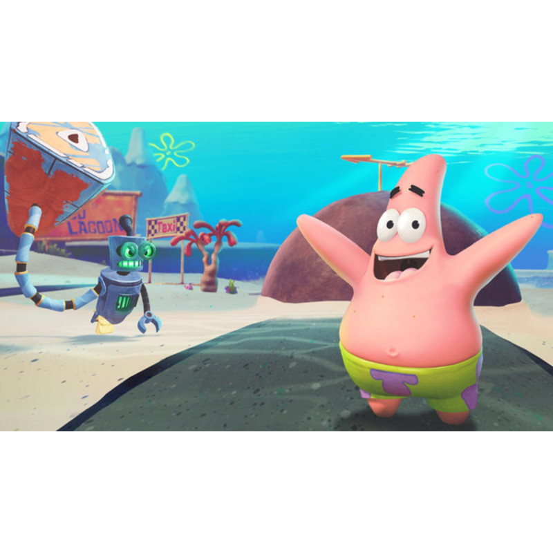Captura de pantalla del gameplay de SpongeBob SquarePants: Battle for Bikini Bottom - Rehydrated en Nintendo Switch