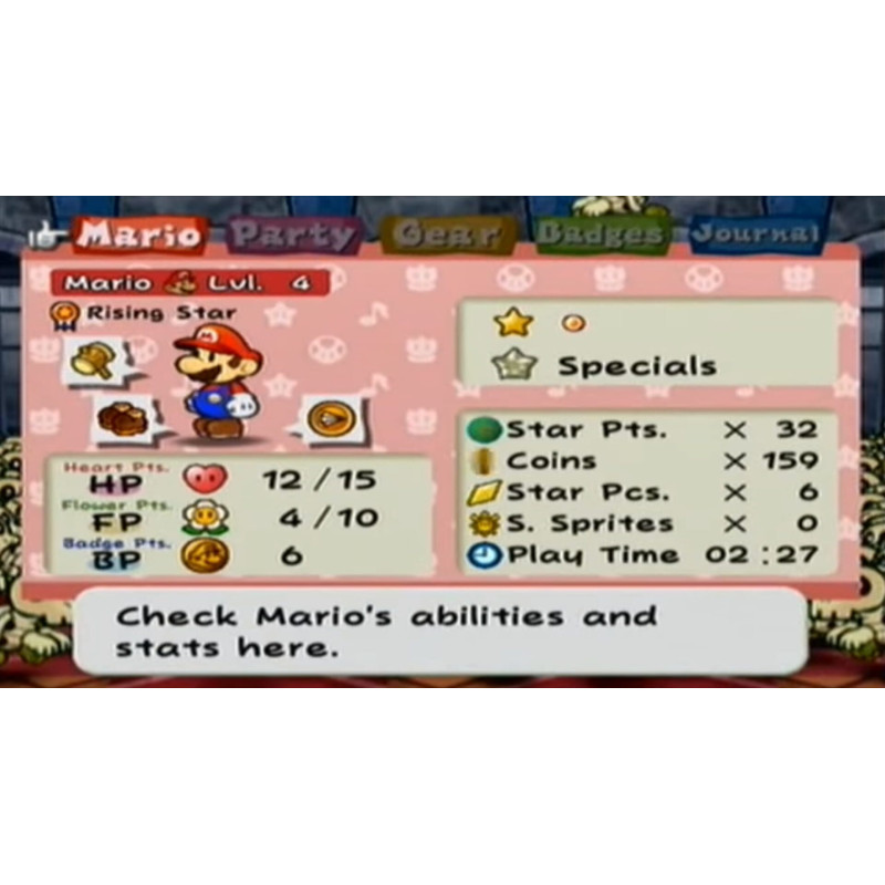 Captura de pantalla del gameplay de Paper Mario: La Puerta Milenaria en Nintendo Switch