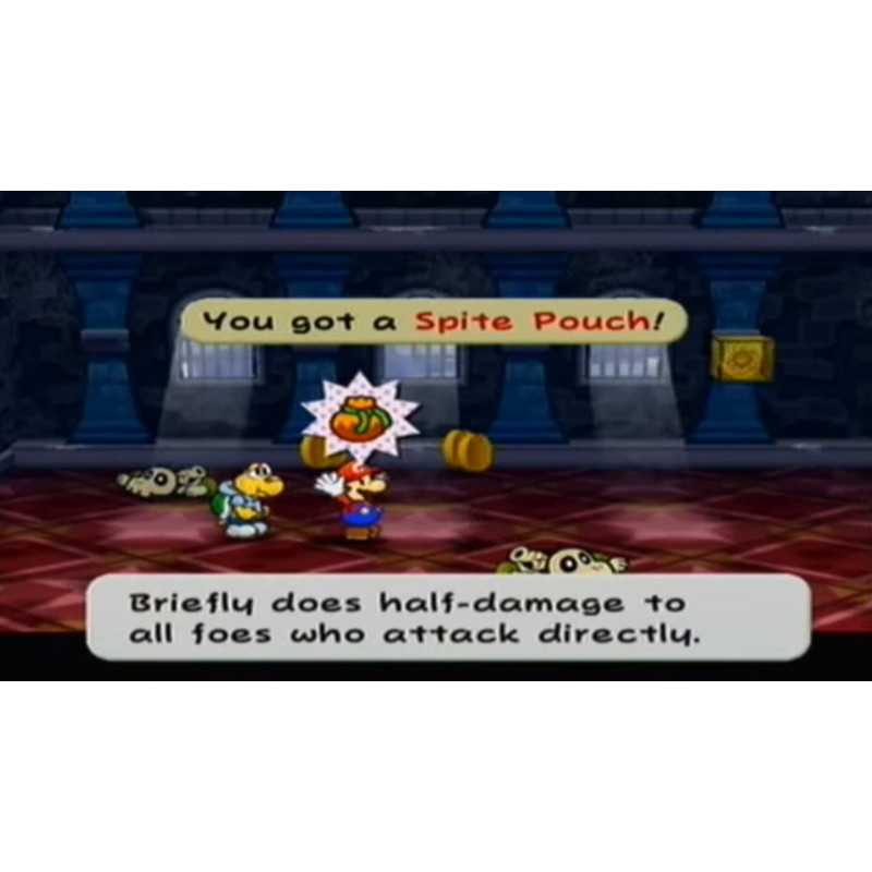 Captura de pantalla del gameplay de Paper Mario: La Puerta Milenaria para Nintendo Switch