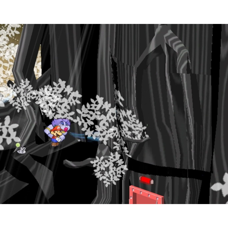 Captura de pantalla del gameplay de Paper Mario: La Puerta Milenaria en Nintendo Switch