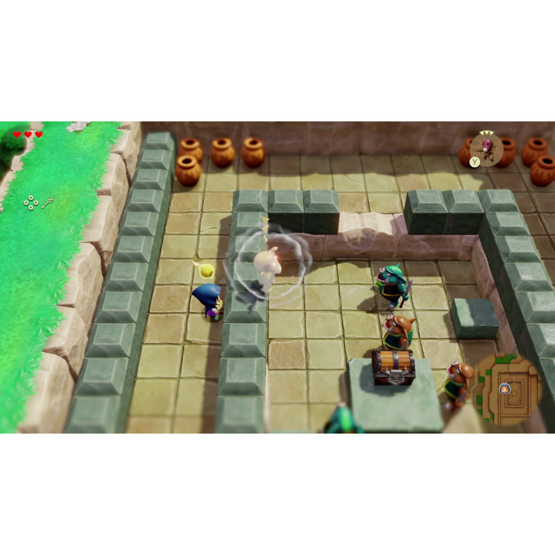 Captura de pantalla del gameplay de The Legend of Zelda Echo of the Wild para Nintendo Switch