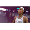 Captura de pantalla del gameplay de NBA 2K25 en Nintendo Switch mostrando acción en la cancha