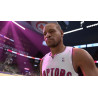Captura de pantalla del gameplay de NBA 2K25 en Nintendo Switch mostrando acción en la cancha