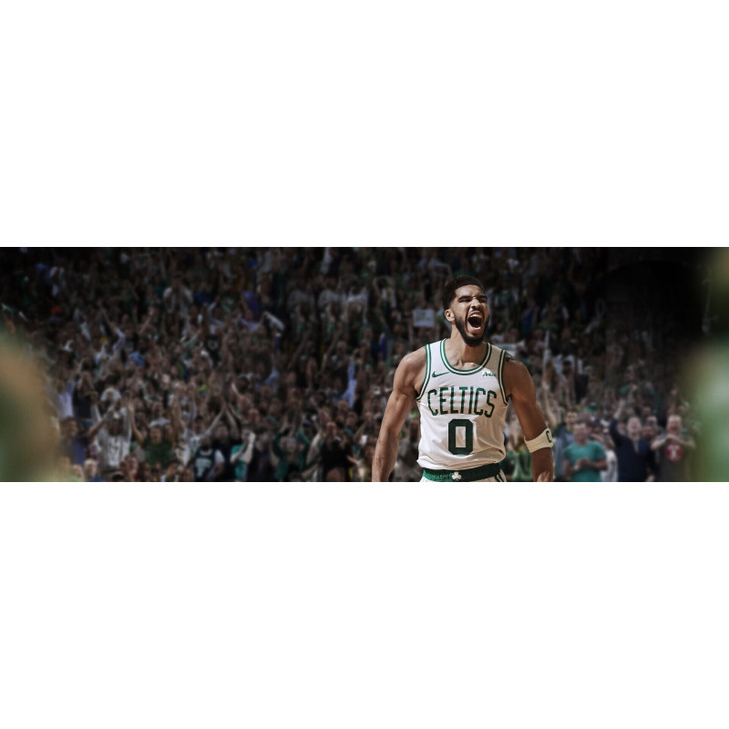 Captura de pantalla del gameplay de NBA 2K25 en Nintendo Switch mostrando acción en la cancha