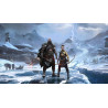 Captura de pantalla del gameplay de God of War Ragnarok para PlayStation 5 mostrando acción intensa y gráficos impresionantes