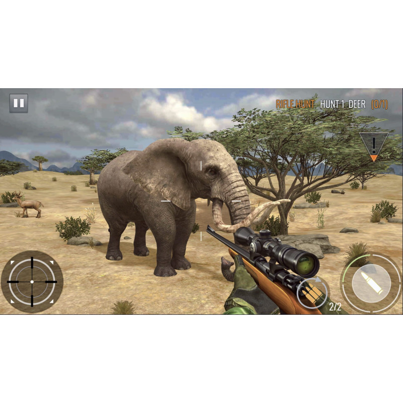 Captura de pantalla del gameplay de Hunting Simulator 2 para Nintendo Switch mostrando acción en el juego