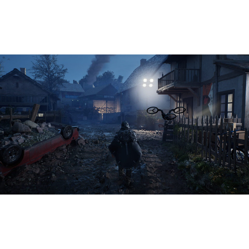 Captura de pantalla del gameplay del videojuego HELL IS US para PlayStation 5 mostrando acción intensa y gráficos impresio...