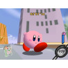 Captura de pantalla del gameplay de Kirby Air Riders para Nintendo Switch mostrando acción en el juego.